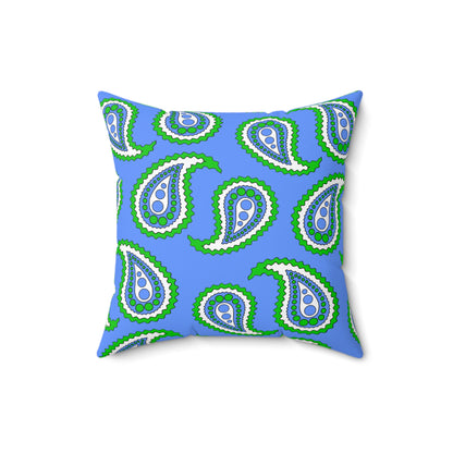Djibouti Retro Paisley Cushion Pillow