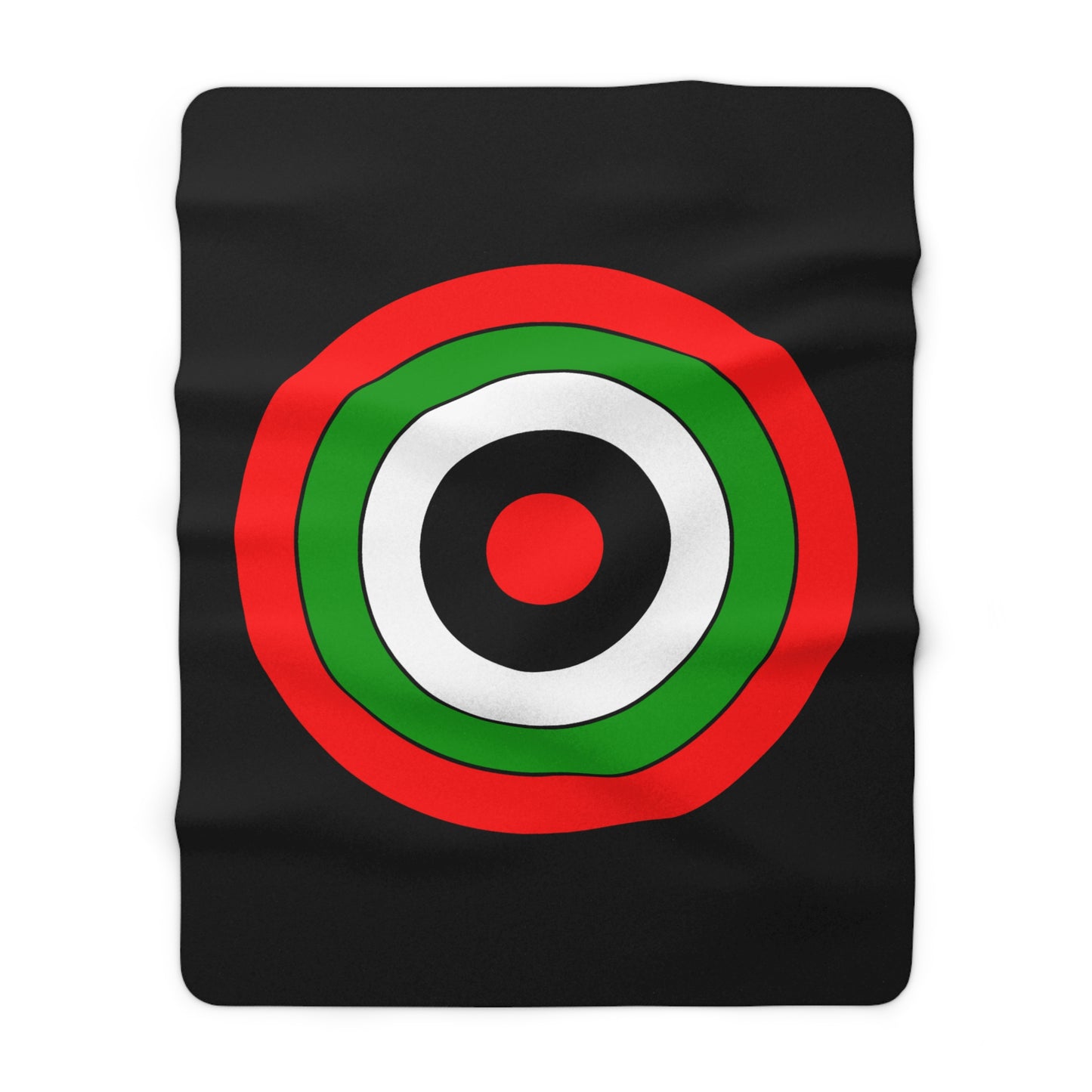 Sudan Retro Target Blanket Throw