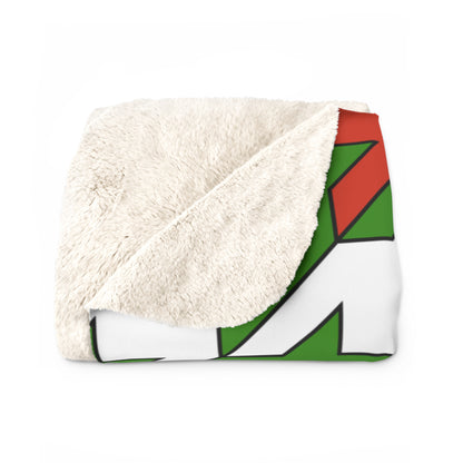 Hungary Retro Houndstooth Blanket Throw
