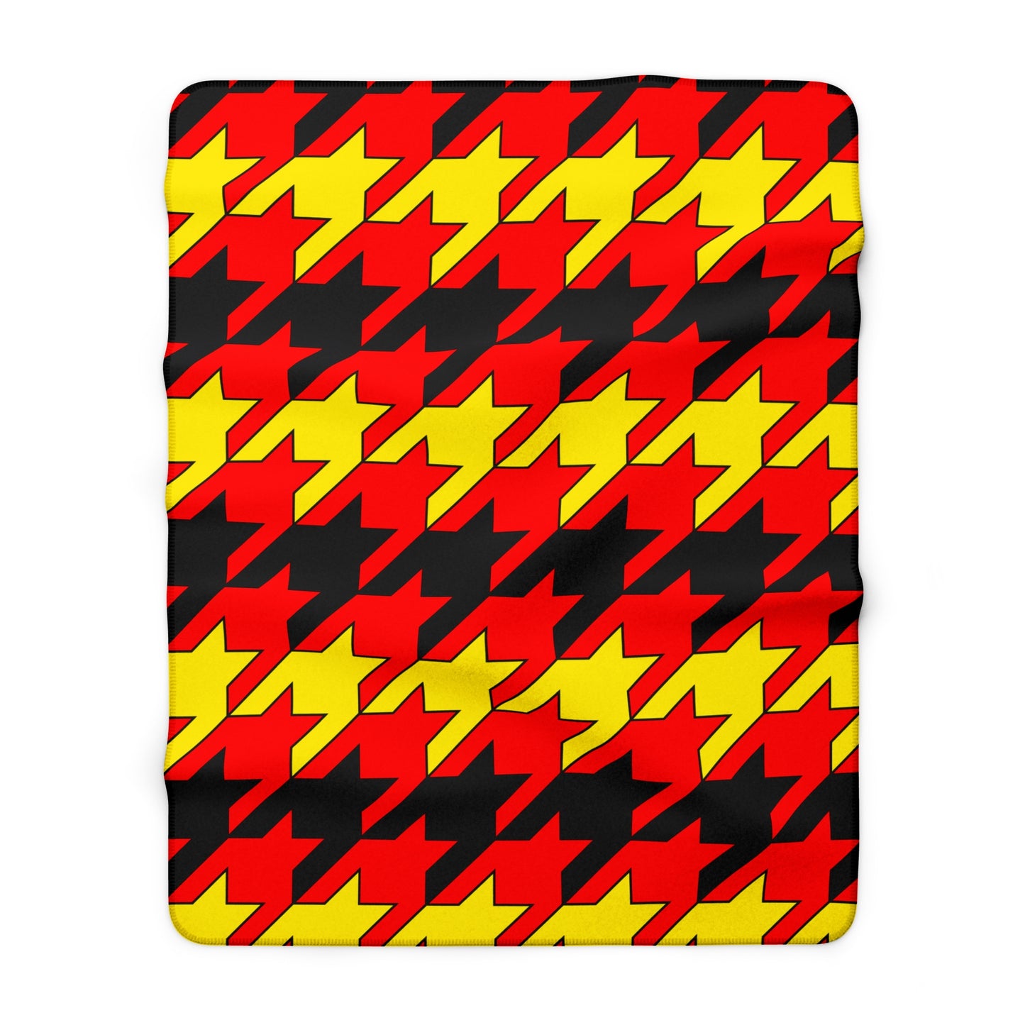 Angola Retro Houndstooth Blanket Throw