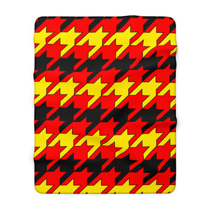 Angola Retro Houndstooth Blanket Throw