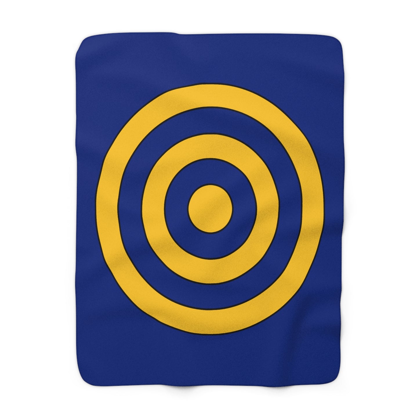 Barbados Retro Target Blanket Throw