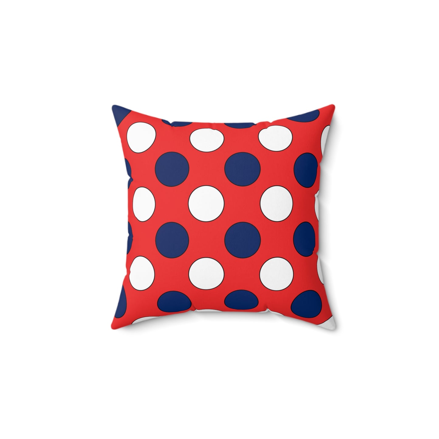 Svalbard And Jan Mayen Retro Polka Dots Cushion Pillow