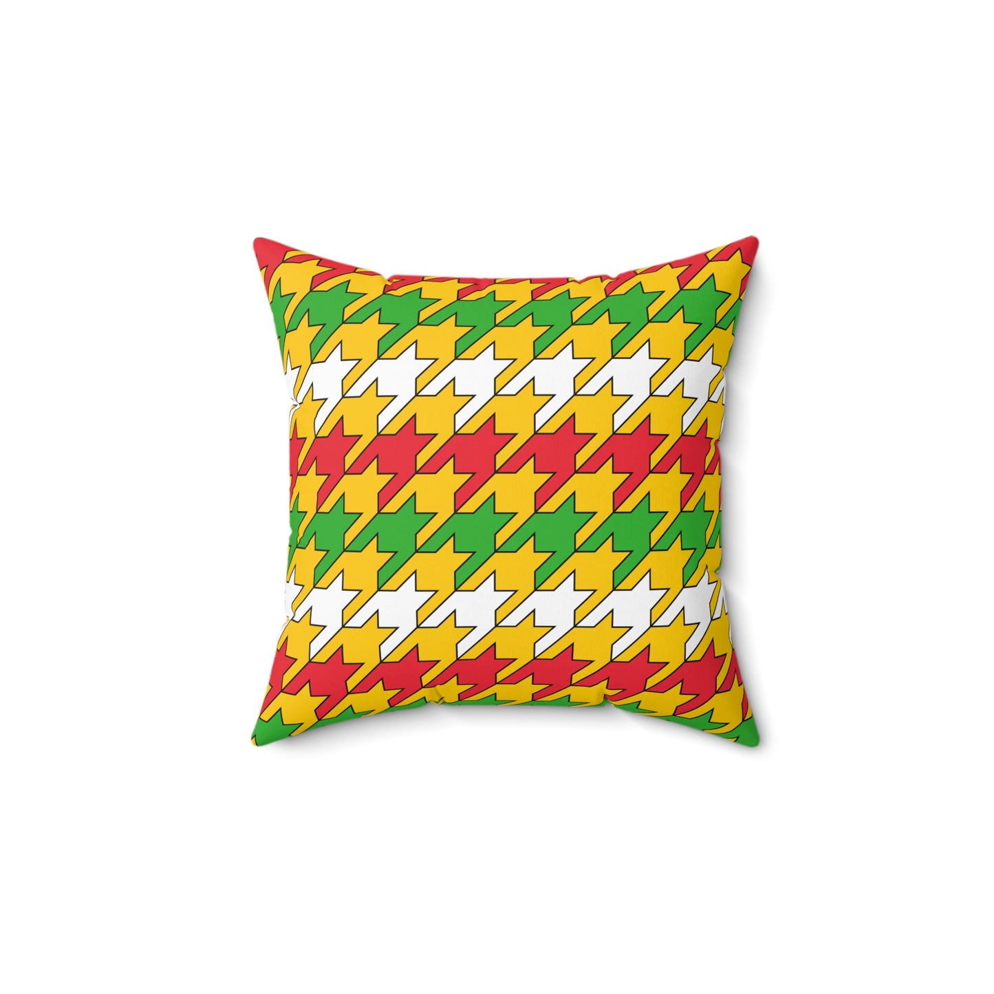 Myanmar Retro Houndstooth Cushion Pillow