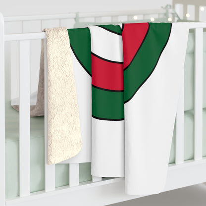Algeria Retro Target Blanket Throw