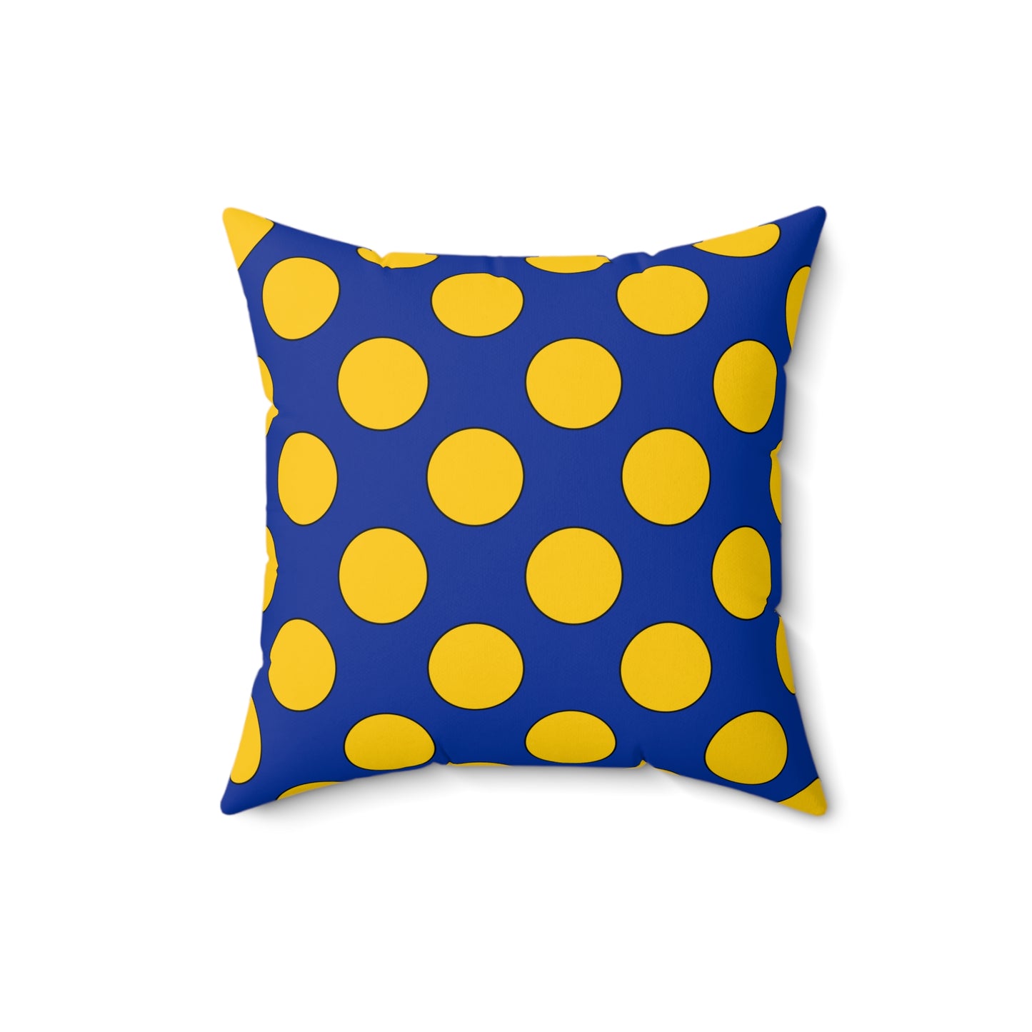 European Union Retro Polka Dots Cushion Pillow