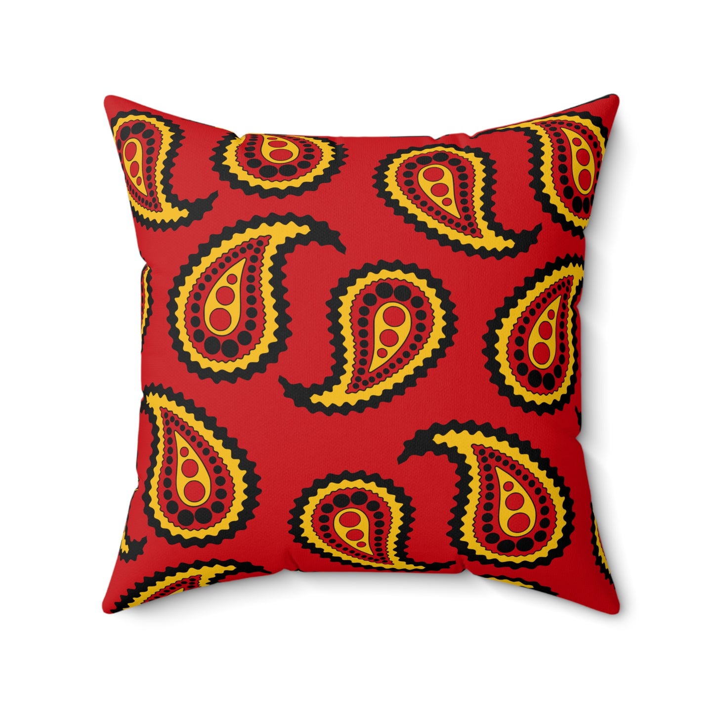 Timor Leste Retro Paisley Cushion Pillow