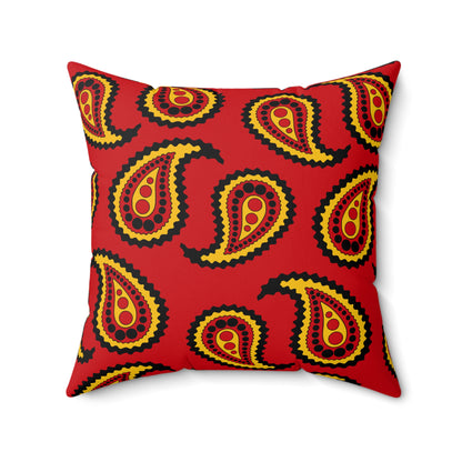 Timor Leste Retro Paisley Cushion Pillow