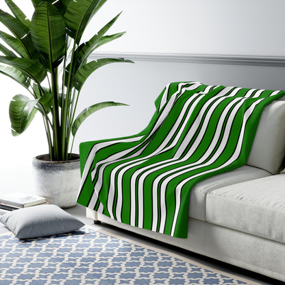 Norfolk Island Retro Stripes Blanket Throw