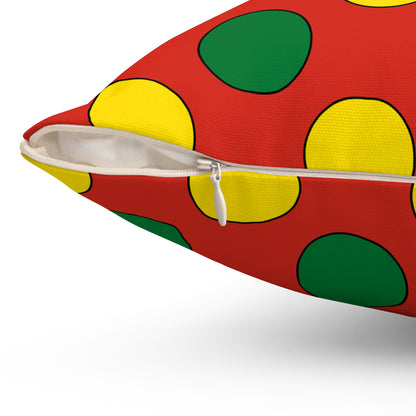 Bolivia Retro Polka Dots Cushion Pillow