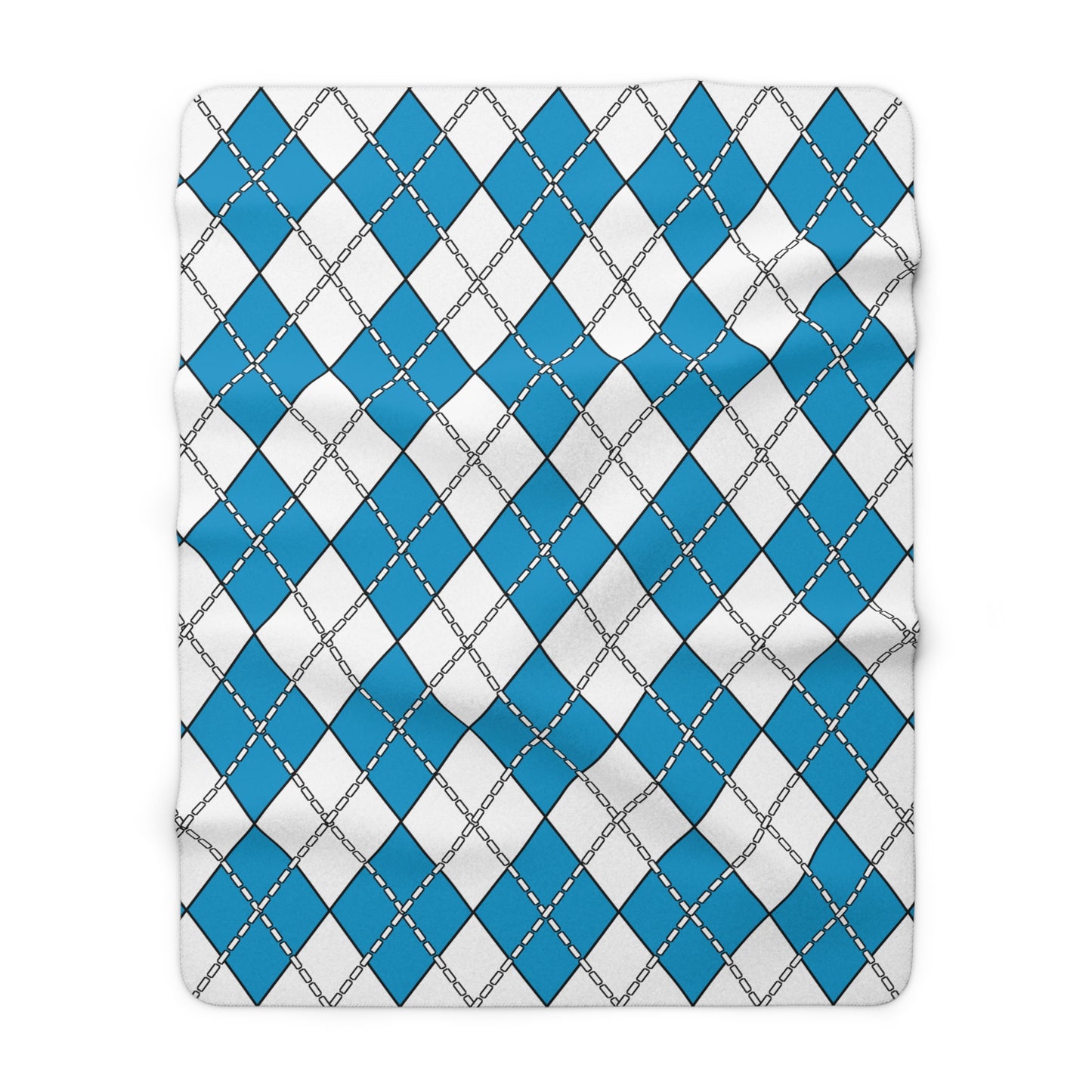 Galicia Retro Argyle Blanket Throw