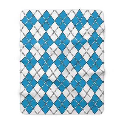 Galicia Retro Argyle Blanket Throw