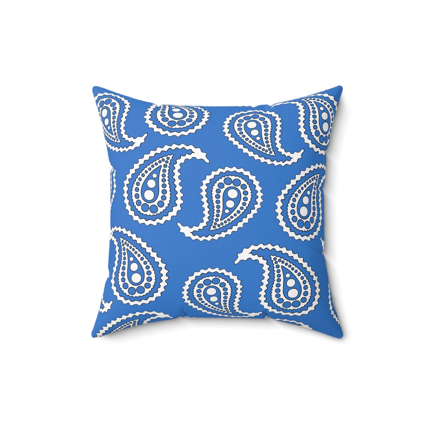 Antarctica Retro Paisley Cushion Pillow