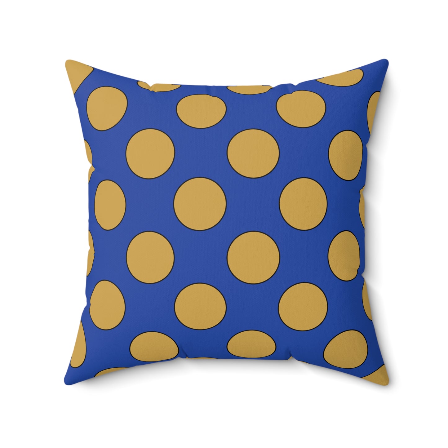 Kosovo Retro Polka Dots Cushion Pillow