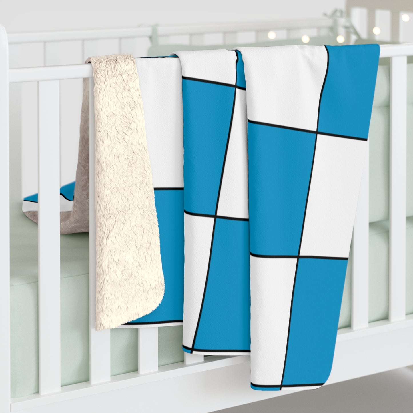 Galicia Retro Check Blanket Throw