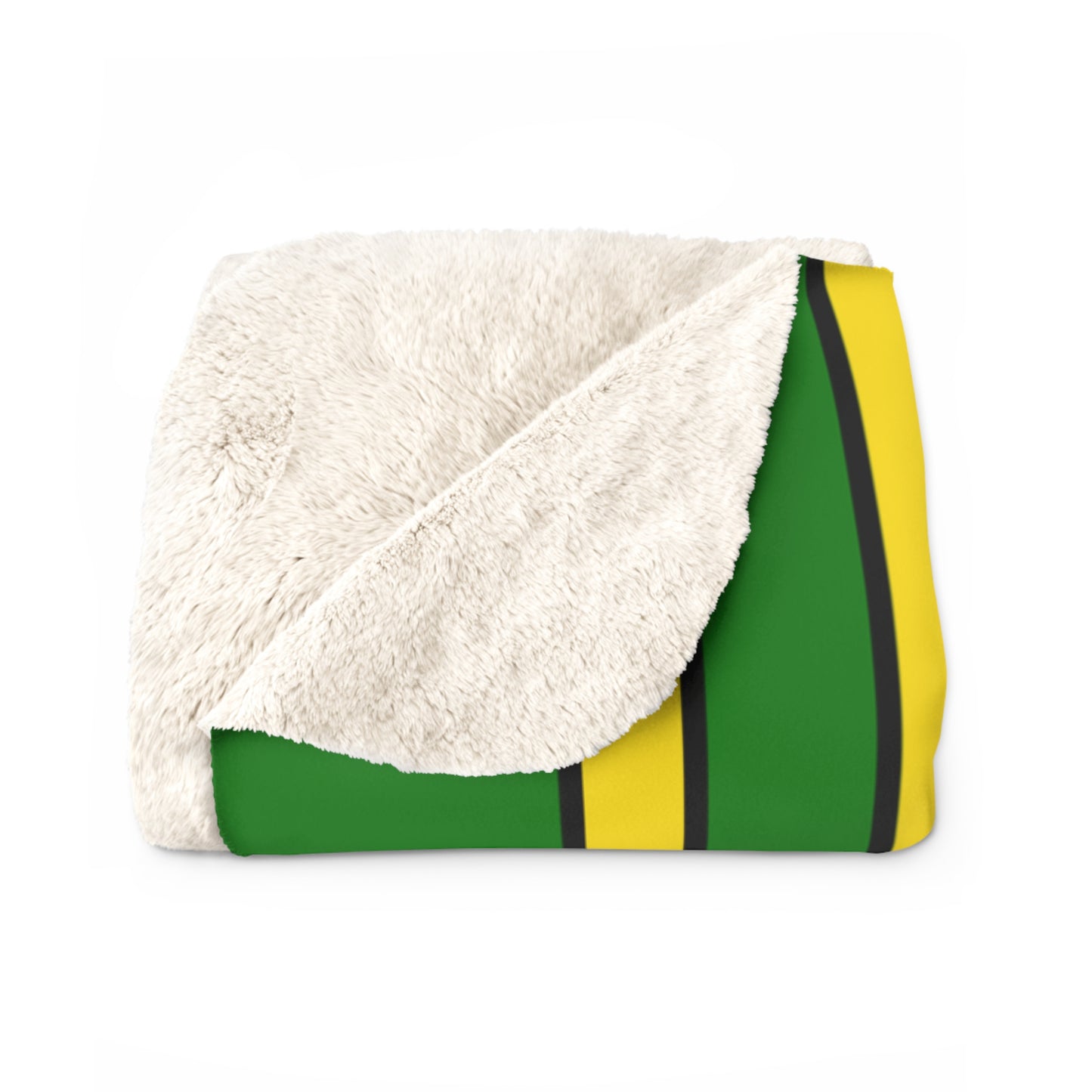 Cocos Islands Retro Stripes Blanket Throw
