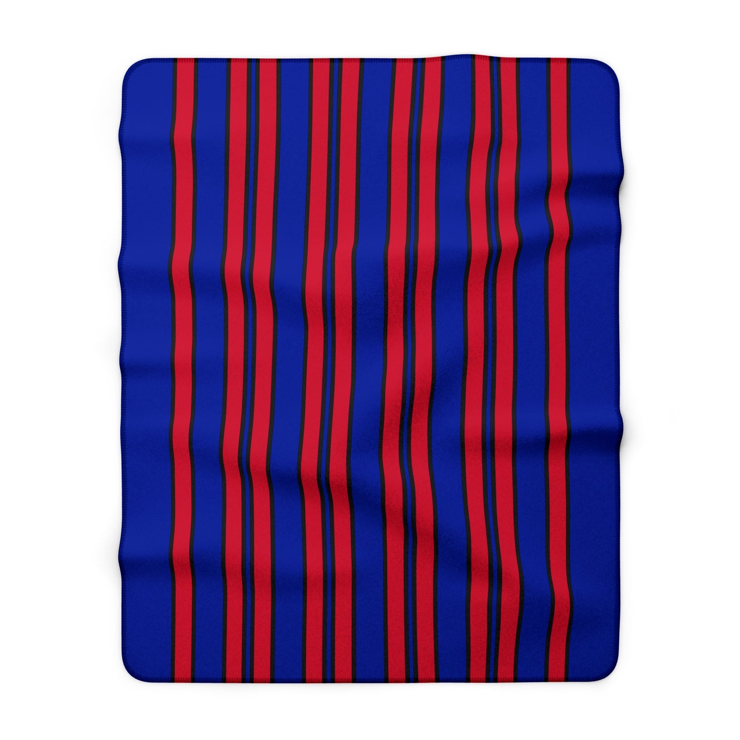 Haiti Retro Stripes Blanket Throw