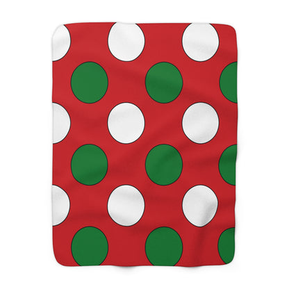 Belarus Retro Polka Dots Blanket Throw