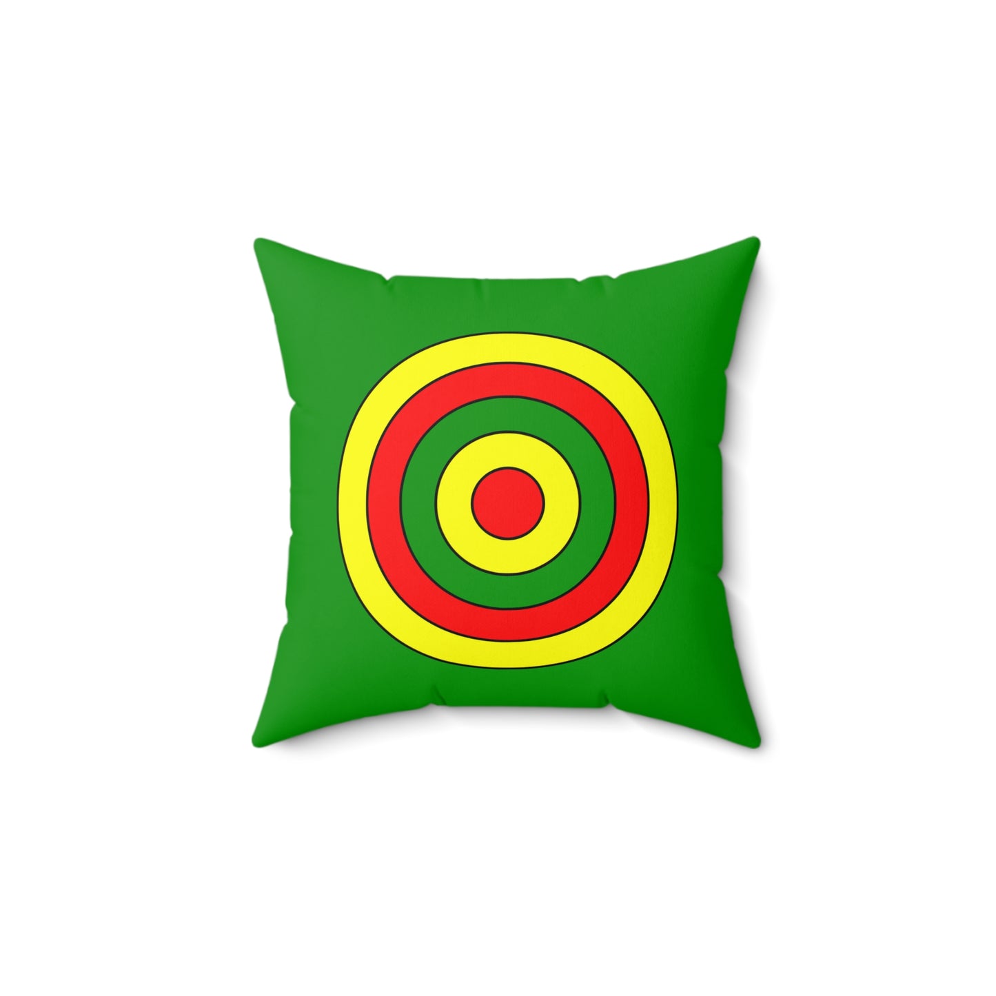 Guinea Retro Target Cushion Pillow