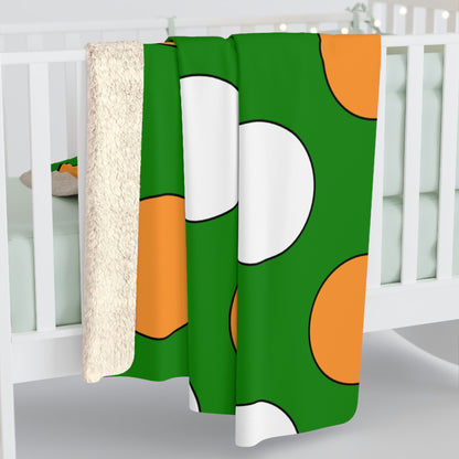 India Retro Polka Dots Blanket Throw