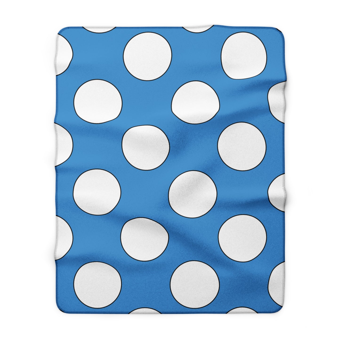 Guatemala Retro Polka Dots Blanket Throw
