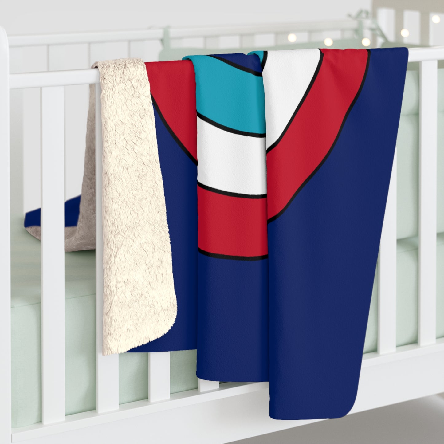 Montserrat Retro Target Blanket Throw