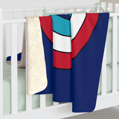 Montserrat Retro Target Blanket Throw