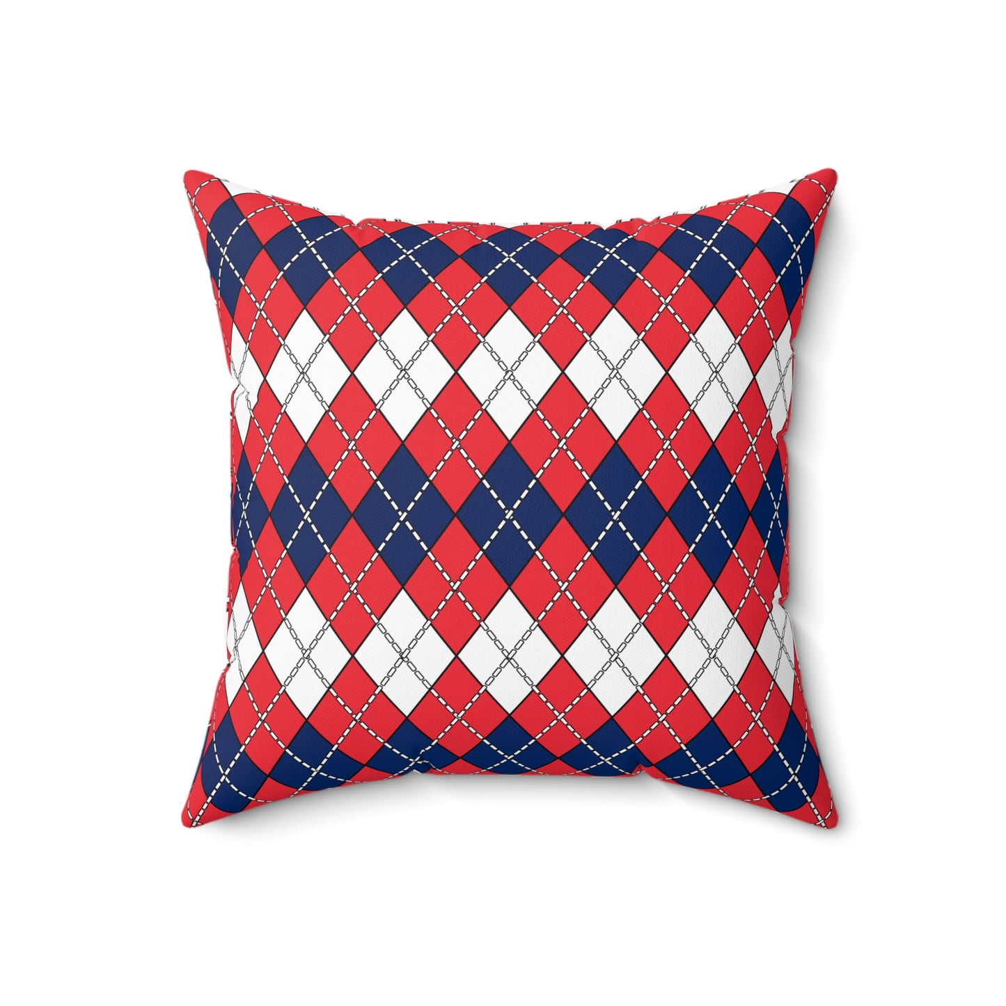 Norway Retro Argyle Cushion Pillow