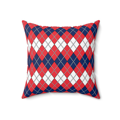 Norway Retro Argyle Cushion Pillow