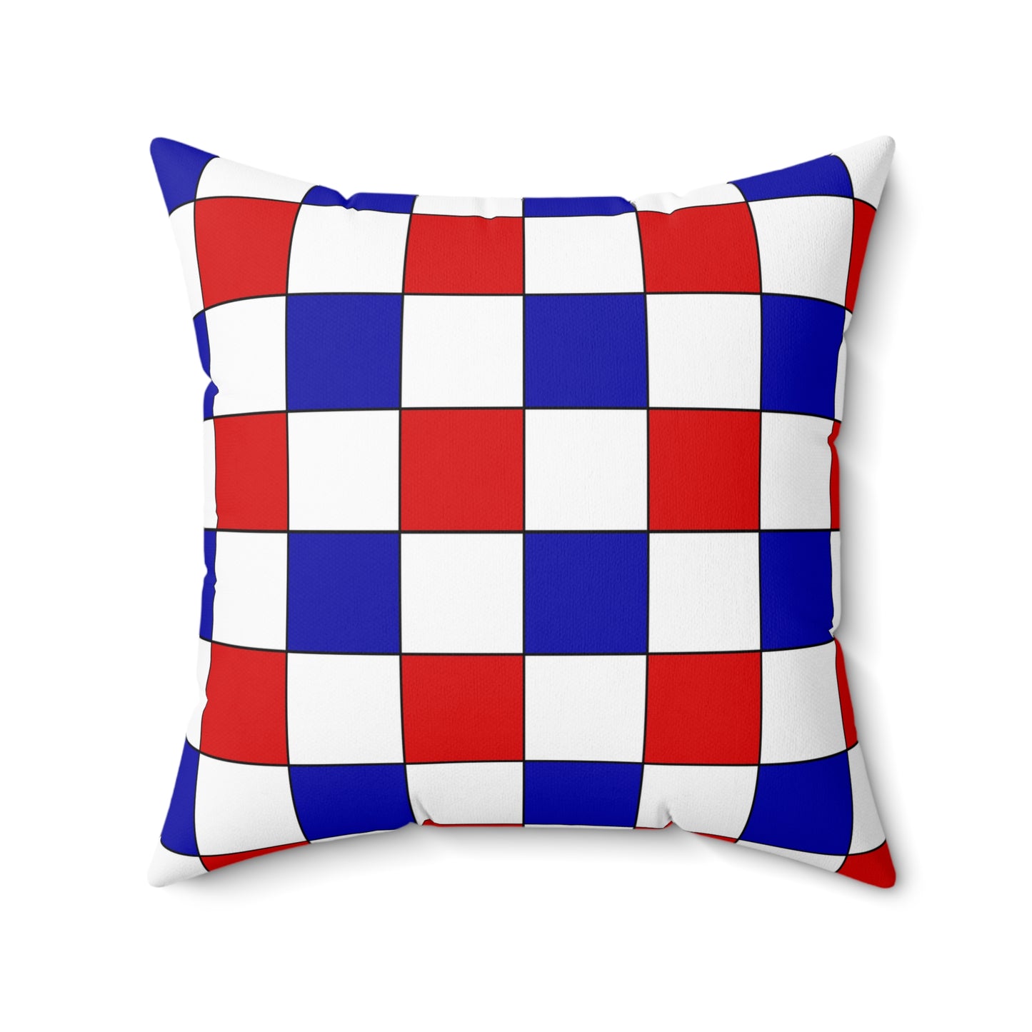 Panama Retro Check Cushion Pillow