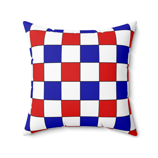 Panama Retro Check Cushion Pillow