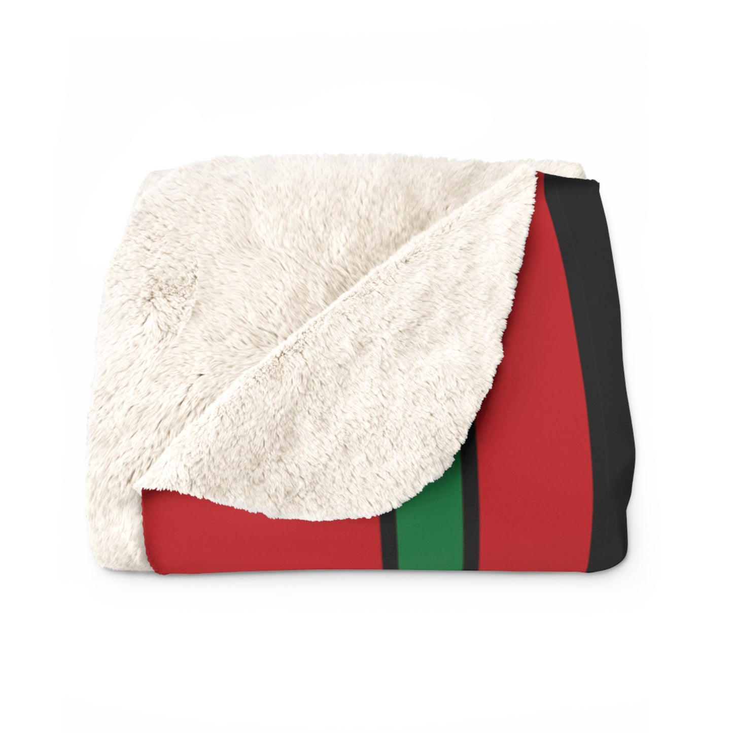 Western Sahara Retro Stripes Blanket Throw