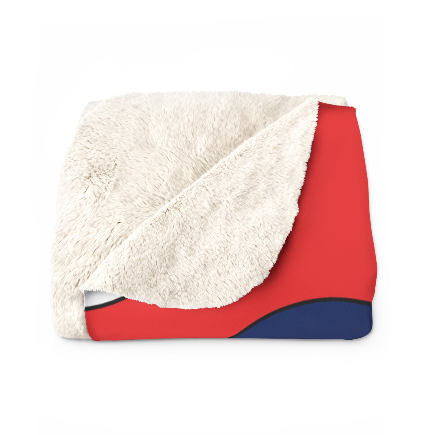 Svalbard And Jan Mayen Retro Polka Dots Blanket Throw
