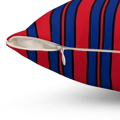 Liechtenstein Retro Stripes Cushion Pillow