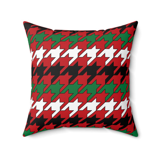 Western Sahara Retro Houndstooth Cushion Pillow