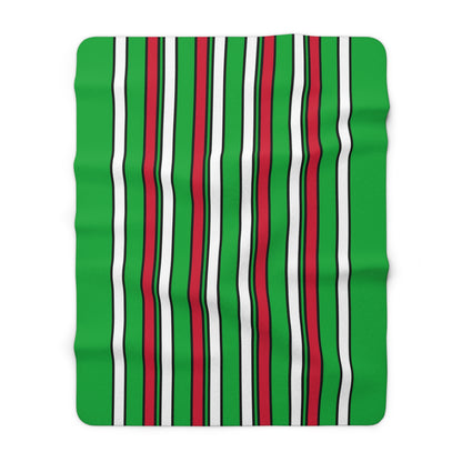 Wales Retro Stripes Blanket Throw