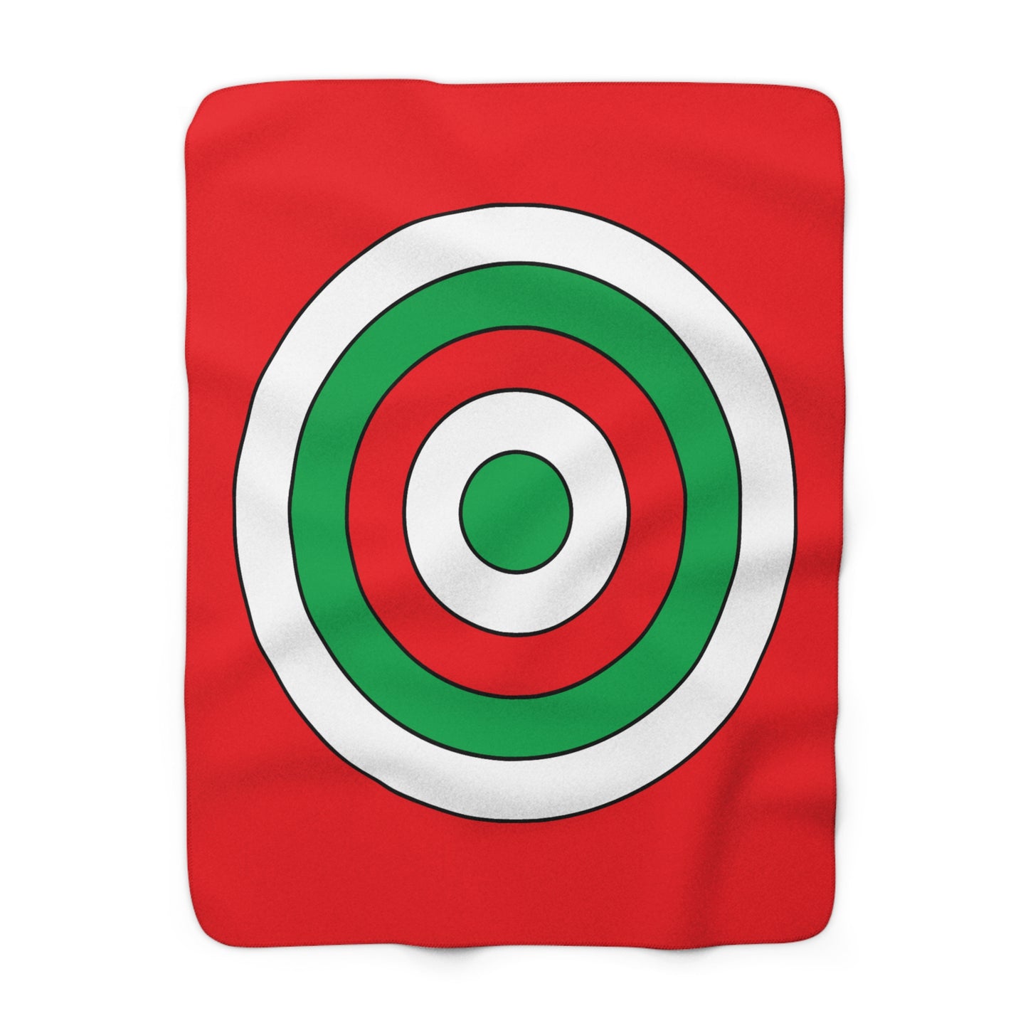 Lebanon Retro Target Blanket Throw