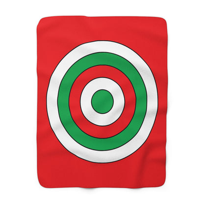 Lebanon Retro Target Blanket Throw
