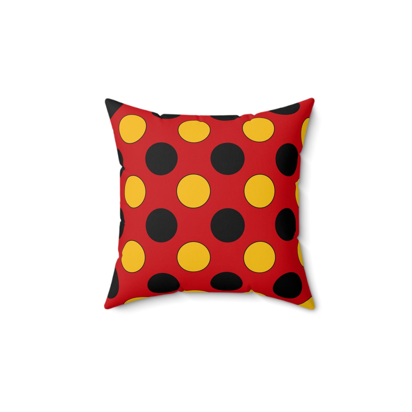 Timor Leste Retro Polka Dots Cushion Pillow