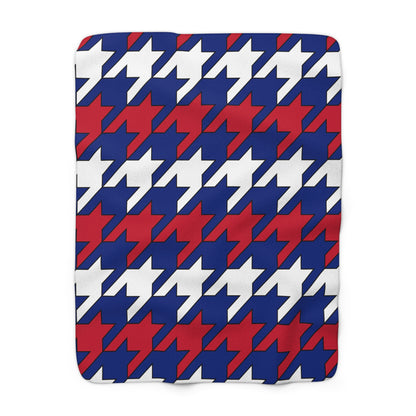 New Zealand Retro Houndstooth Blanket Throw