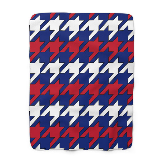 New Zealand Retro Houndstooth Blanket Throw