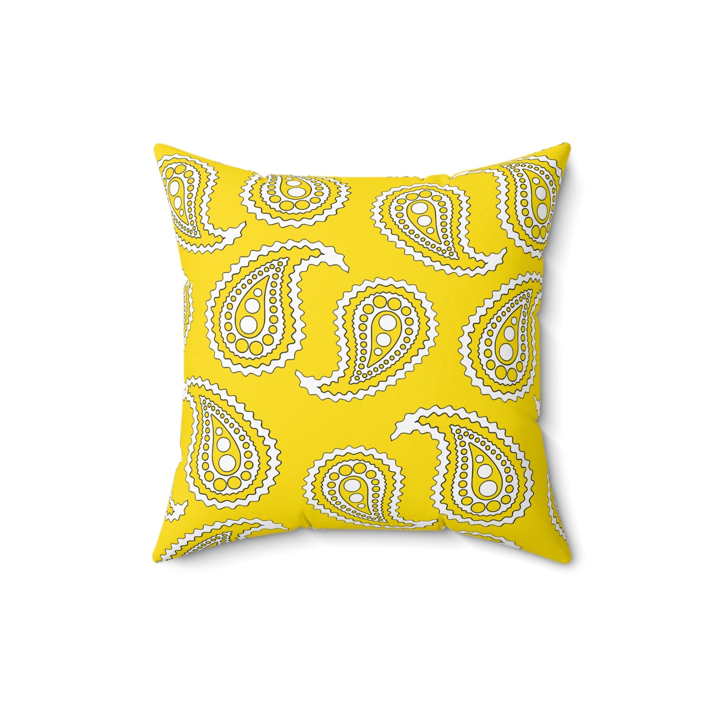 Vatican City Retro Paisley Cushion Pillow
