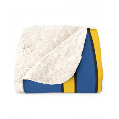 Sweden Retro Stripes Blanket Throw