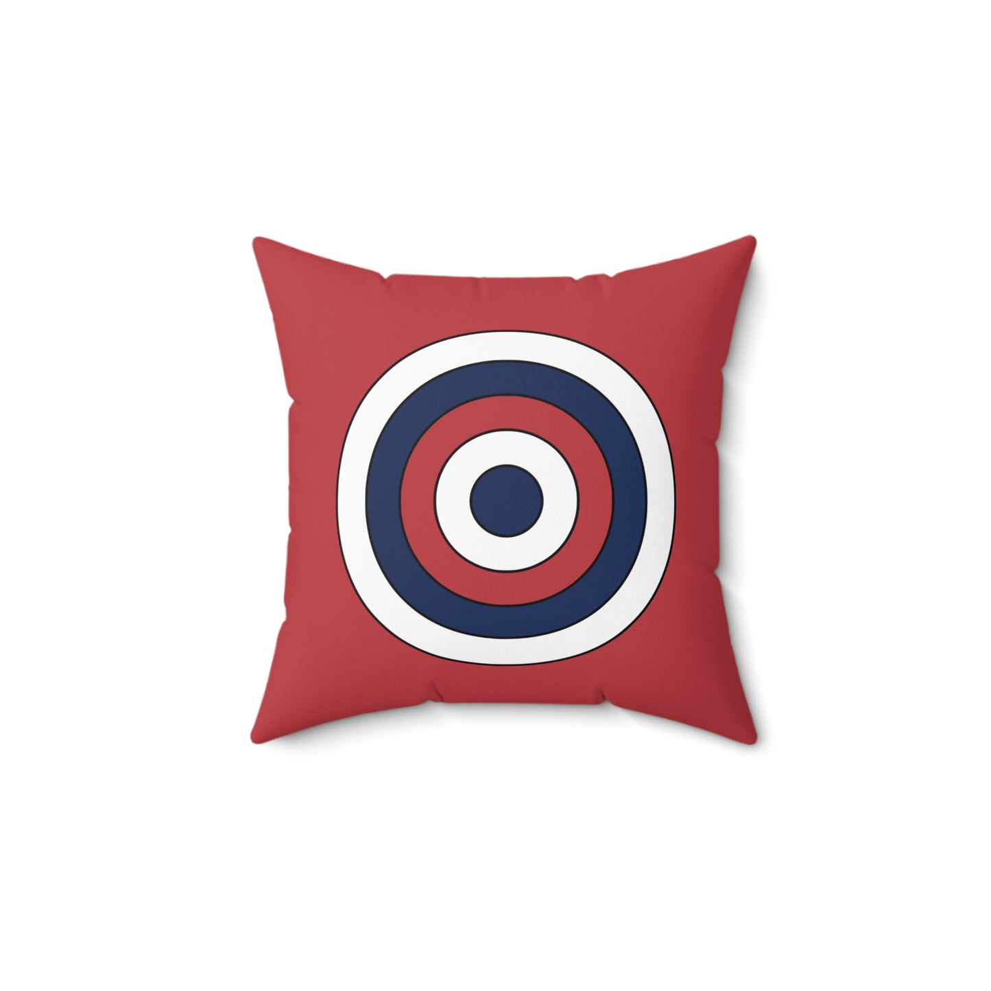 United States Minor Outlying Islands Retro Target Cushion Pillow