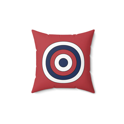 United States Minor Outlying Islands Retro Target Cushion Pillow