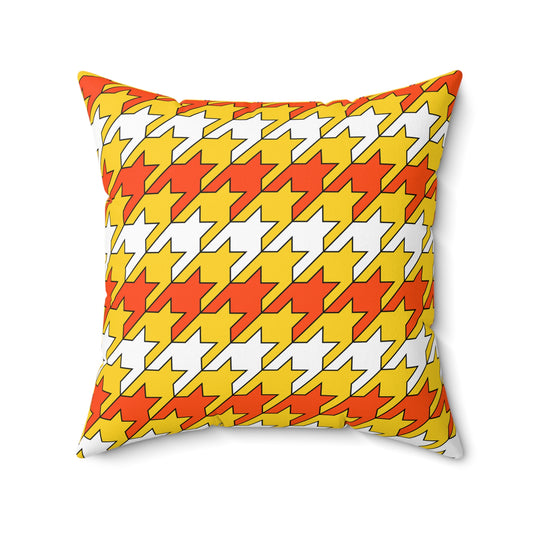 Bhutan Retro Houndstooth Cushion Pillow