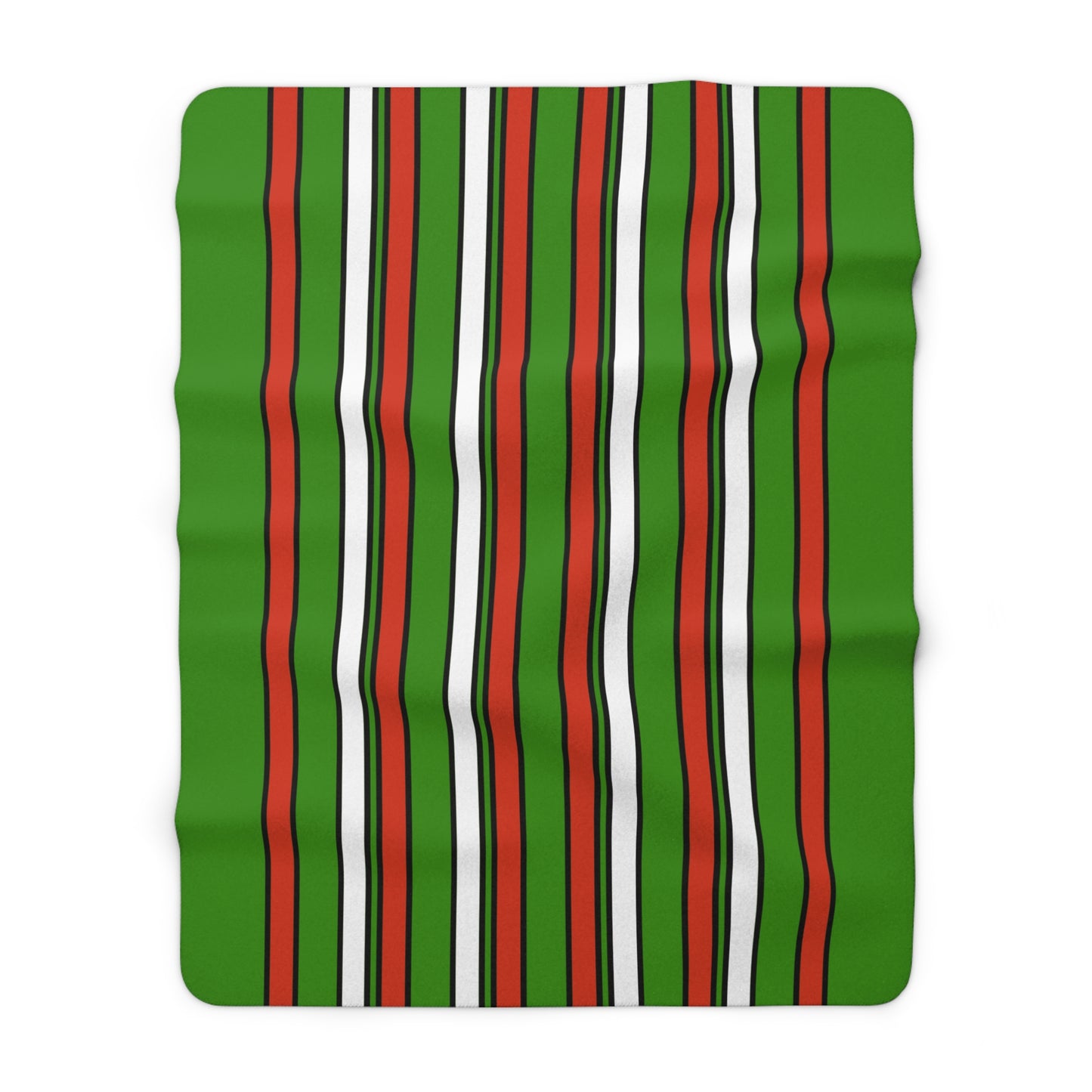 Hungary Retro Stripes Blanket Throw