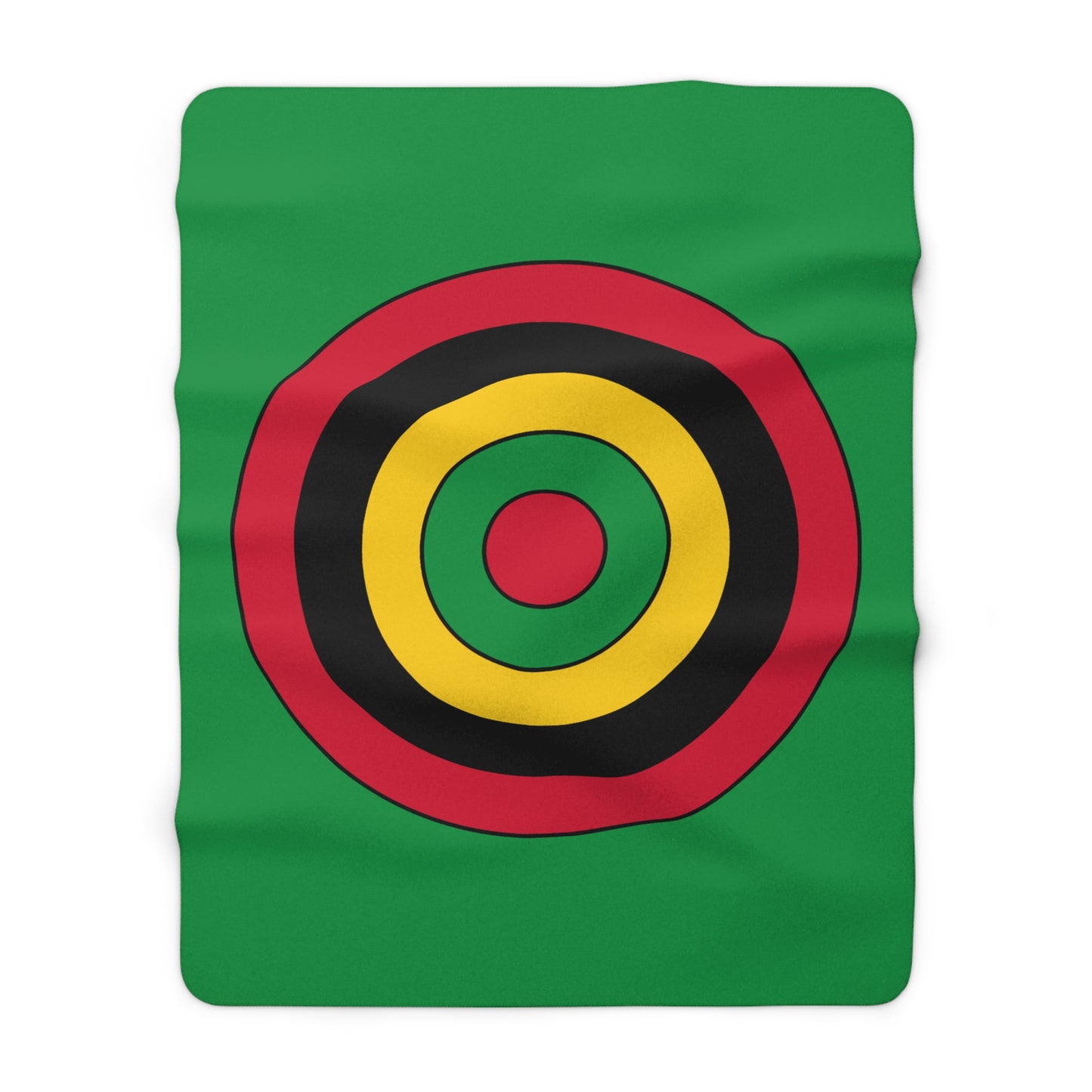 Vanuatu Retro Target Blanket Throw