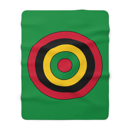 Vanuatu Retro Target Blanket Throw