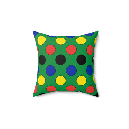 New Caledonia Retro Polka Dots Cushion Pillow